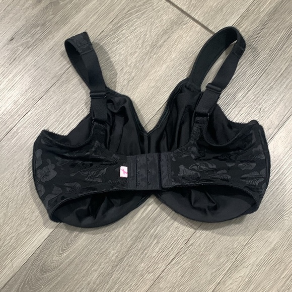 WACOAL Awareness Underwire Seamless Black Bra #85567 size 34H - Picture 5 of 13